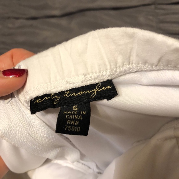 Short strapless white summer dress - Picture 3 of 5